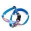 "8" shaped good quality simple style blue and yellow color dog harness