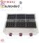 Ad CE Commercial Japanese Takoyaki machine grill factory three plates gas fish grill for sale