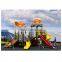 Hot selling classic outdoor kids plastic games playground kids playground slide roof canopy JMQ-G029A