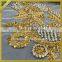 Large beaded pearl rhinestone applique designs FHA-020