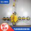 Zhengxinda 800 kg pneumatic glass suction crane overturns and rotates the pneumatic suction cup spreader