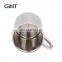 GiNT 300ML Outdoor Camping Portable Handled Water Cup Stainless Steel Beer Mugs for Drinking