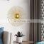 Nordic Metal Round Sun Flower Thin Metal Tube Wall Lamp LED Decorative Wall Lamp For Home