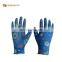 sunnyhope cheap colored pattern cute13guage nitrile coated wholesale kids gardening work gloves