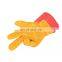 HANDLANDY Leather Gloves Motorcycles Split Cowhide Leather Palm Work Gloves Leather Safety Gloves