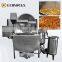 Automatic Potato Finger Chips Deep Fryer Continuous Conveyor Belt Dough Falafel Frying Machine For Sale