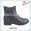 Custom made woman fashionable snakeskin safety garden low heel boots for women