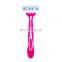 Chinese market wholesale price three-blade shaving knife, rotatable blade shaving knife