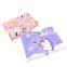 Customized unicorn print empty eyeshadow palette packaging box cosmetic makeup packaging
