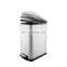 rectangle Step Bin Metal stainless steel Cosmetics Pedal Bin