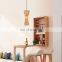 HUAYI China Supplier Simple Style Decoration 5W Indoor Handmade Bamboo Hanging LED Pendant Lamp
