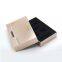 kraft paper handmade foldable gift boxes with window