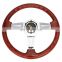 Auto parts woodgrain steering wheel,luxury steering wheel, steering wheel race