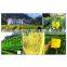 Yellow fruit fly catcher sticky glue trap paper board product killer insect with fly lure in garden