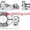 D1500mm hydraulic casing oscillator foundation rigs type used for pile foundation work