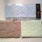 Memory foam color changing thin bath mat