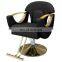 Barber Shop Furniture Comfortable new design durable material gold barber chair