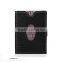 Wholesale Leather Gift Lizard Parttern cow leather Hollow out Triple-folded Metal Buckle short Wallet Card Holder For Men