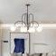 Indoor Style Lighting Designer Pendant Lamp Modern Glass Chandelier Lamp