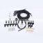 Ceramic Hi Temp Straight 180 degree Spiral Core 8.0mm  Boot Spark Plug Wires Set