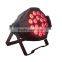 Professional uplight led par zoom 18pcs 15W 6IN1 RGBWAUV LED Stage Light