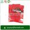 Transparent pp clear printed L shape office file folder with low price