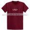 soft fabric t-shirts fast colors 100% combed cotton spring summer Custom t-shirt