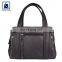 Fashion Style Designer Collection of Zip Closure Type Anthracite Fittings Stylish Women Genuine Leather Handbag