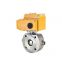 Electric stainless steel wafer insulated ball valve