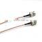 50 ohm 75ohmThin Ethernet Coaxial Cable with BNC to BNC Male Connectors for rg174 rg178 rg316 rg179