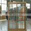 Germany brand WEIKA wooden-grain UPVC sliding window and door