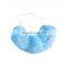 Hot sale disposable nonwoven beard cover wholesale white blue PP face beard cover