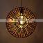Water Hyacinth Round Pendant Lights Handmade Lighting Ceiling Decor Lampshade