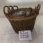 Sturdy And Practical Wicker Basket Popular Hand-made