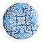 Luxury Blue White Charger Plate Popular Design Bone China Dinner Plate Sets Italian Porcelain Dinnerware