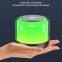 Factory customized OEM ODM Wireless Mini Bluetooth subWoofer Speaker with LED Flashing Light