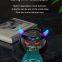 Blue Tooth Speaker Audio with LED Digital Music Player Wireless Ball Shape BT Speakers Alarm Clock Mini Speaker