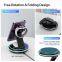 Sublimation Blank Foldable  15W Compact Portable Magnetic 3 In 1 Wireless Phone Charger