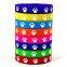 Factory Wholesale Hot Sale Cute Dog Pa w Print Flat Caring Animal Theme Custom Silicone Bracelet