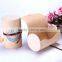 new style veneer box round tube wooden tea box