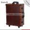 Promotional trolley makeup train case from China Manufacture