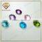 China Glass Stone Classic 5*7mm Oval Shape Rose Color Glass Stone