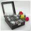 cheap luxury pu leather presentation boxes pocket watch repaired tools