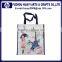 Eco friendly reusable shopping bag shiny PVC shopping bag customized bag high quality