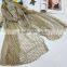 90cm * 180cm Hollow Out Circled Design Cotton Linen Lace Scarf Muslim Shawl