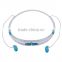 Very Cheap HBS-740 bluetooth 4.0 wireless Neckband sport stereo bluetooth headset with mp3 player