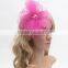 DSFC0001 Vintage Wedding Holiday Fascinator Cocktail Hat For Women French Veiling Hair Headband Lady Party Accessory