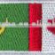 Wholesale different countries Flag Embroidery Design Custom Embroidered Patches