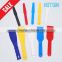 Five Color Plastic Ink Spatulas Used For Printing