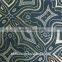 knitted polyester bronzing design flock fabric for sofa cloth